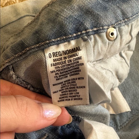 Tokyo Darling Light Blue Ripped Skinny Jeans - Picture 4 of 5